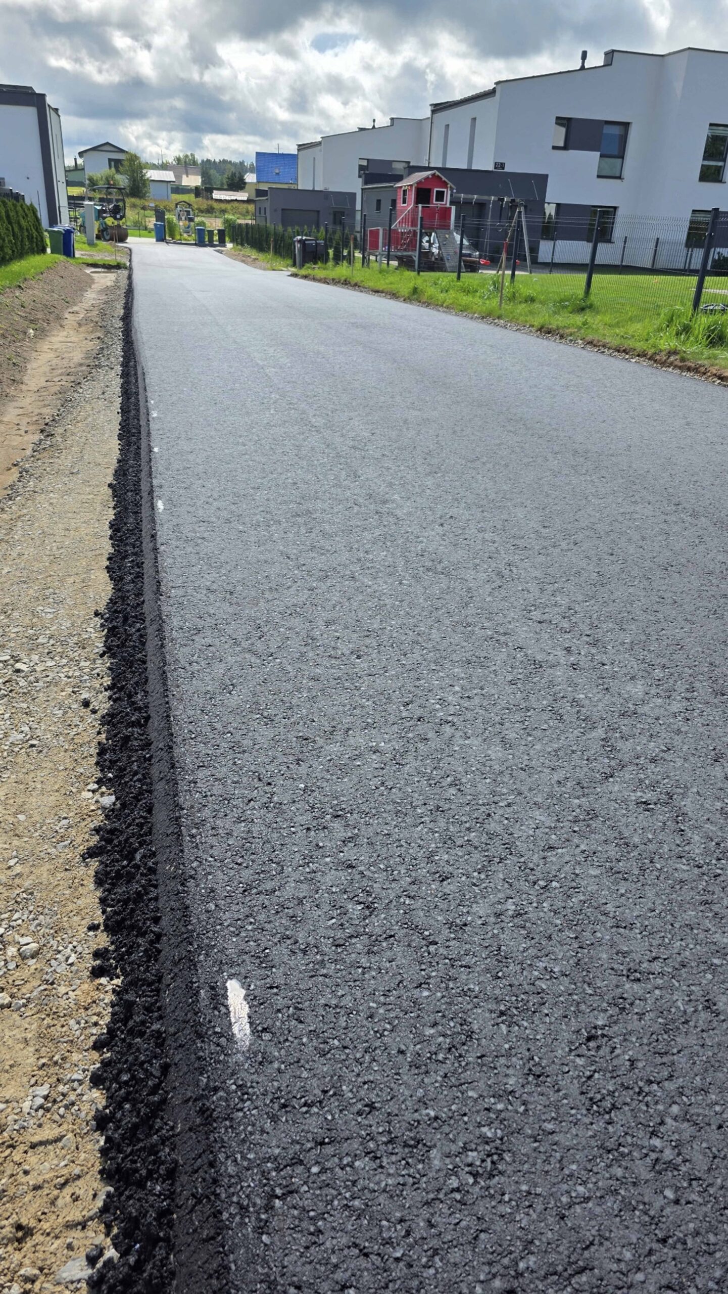 Asfalto dangos įrengimas – nuotrauka 3